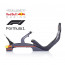 Playseat® Szimulátor cockpit - F1 Aston Martin RED BULL (Tartó konzolok: kormány, váltó, pedál, fekete) thumbnail