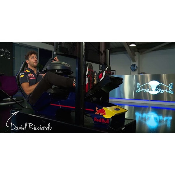 Playseat® Szimulátor cockpit - F1 Aston Martin RED BULL (Tartó konzolok: kormány, váltó, pedál, fekete) PC