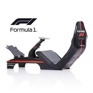 Playseat® Szimulátor cockpit - F1 BLACK (Tartó konzolok: kormány, váltó, pedál, fekete) PC