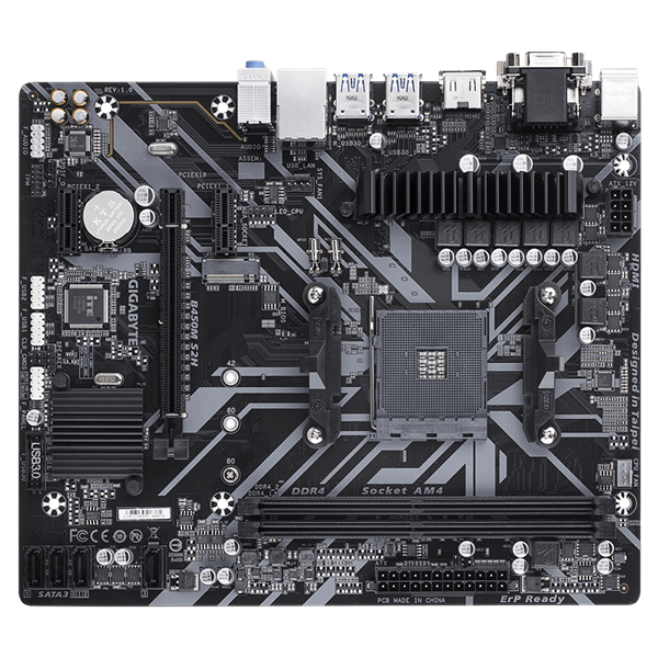 Gigabyte B450M S2H (AM4) PC