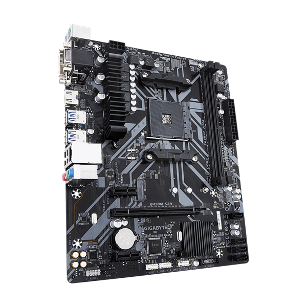 Gigabyte B450M S2H (AM4) PC