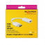 DeLock DisplayPort 1.4 Adapter to HDMI 4K 60 Hz with HDR function Passive White thumbnail