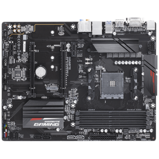 Gigabyte Alaplap - AMD B450 GAMING X AM4 (B450, 4xDDR4 2933MHz, PCI-E, RAID, 6xSATA3, M.2, 6xUSB2.0, 6xUSB3.1) PC