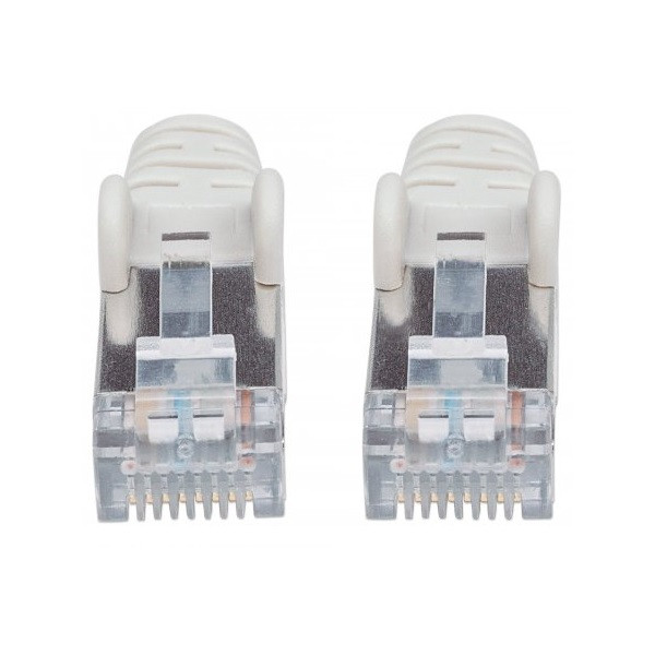 Manhattan Kábel - SFTP Patch (RJ45 to RJ45, Cat6, 250Mhz, LSOH, 4 x 2 x AWG 28/7 réz, 1m, Szürke) PC