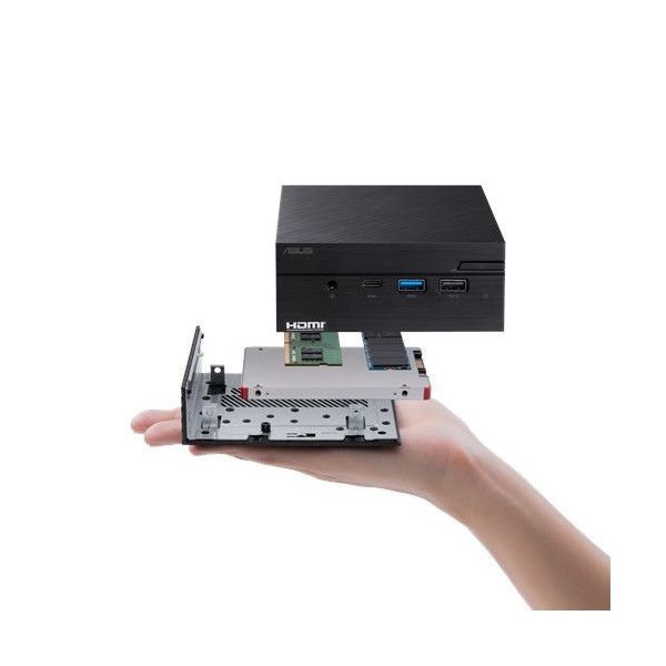 Asus Mini PC - PN40-BB015MV (Intel Celeron J4005, Max.: 8GB DDR4, RJ-45, Wi-fi, HDMI/MiniDP, USB3.1, USB Type-C) PC