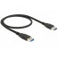 DeLock USB 2.0 Type-A male > USB 2.0 Type-A male 0,5m cable Black thumbnail
