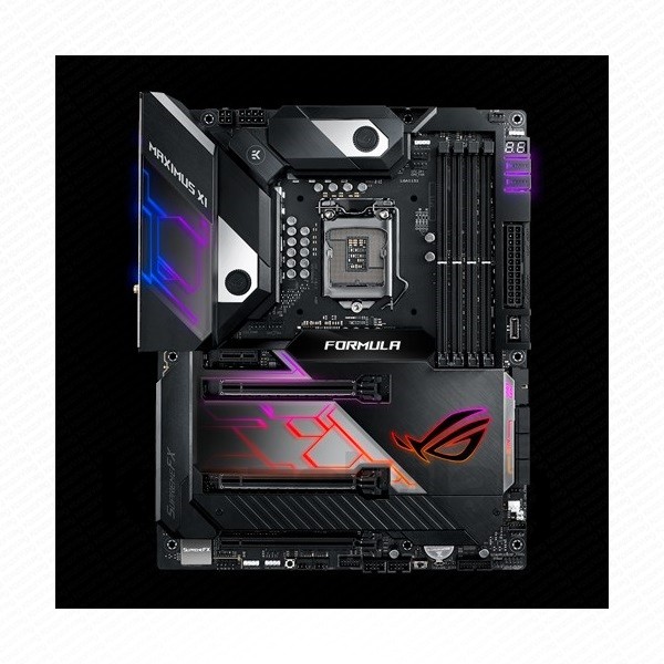 Asus Alaplap - Intel ROG MAXIMUS XI FORMULA s1151 (Z390, 4xDDR4 4400MHz, Wifi, 6xSATA3, 2xM.2, RAID 4xUSB2.0, 15xUSB3.1) PC