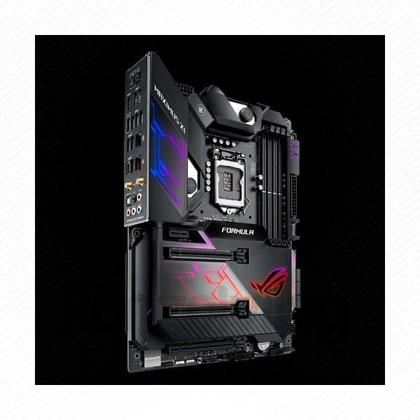 Asus Alaplap - Intel ROG MAXIMUS XI FORMULA s1151 (Z390, 4xDDR4 4400MHz, Wifi, 6xSATA3, 2xM.2, RAID 4xUSB2.0, 15xUSB3.1) PC