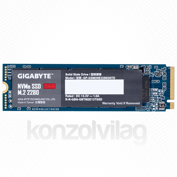 Gigabyte 256GB M.2 2280 NVMe GP-GSM2NE3256GNTD PC
