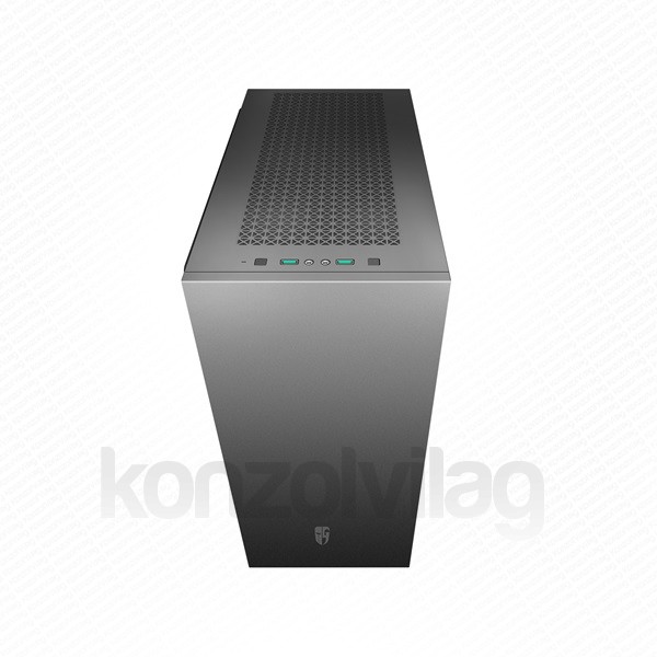 DeepCool Számítógépház - MACUBE 310P BK (fekete, fekete belső, ablakos, 1x12cm ventilátor, ATX, 2xUSB3.0) PC