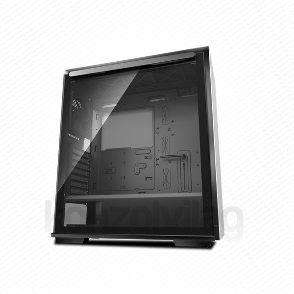 DeepCool Számítógépház - MACUBE 310 WH (fehér, fekete belső, ablakos, 1x12cm ventilátor, ATX, 2xUSB3.0) PC