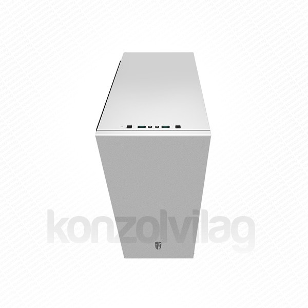 DeepCool Számítógépház - MACUBE 310 WH (fehér, fekete belső, ablakos, 1x12cm ventilátor, ATX, 2xUSB3.0) PC