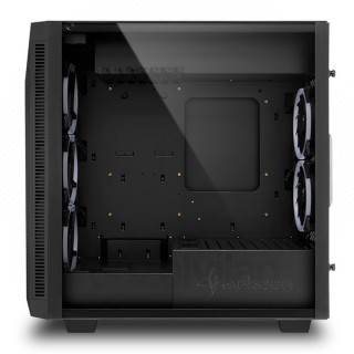 Sharkoon REV200 Tempered Glass Black PC