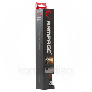 Rampage Egérpad - 300350 (350x250x2mm; fekete) PC