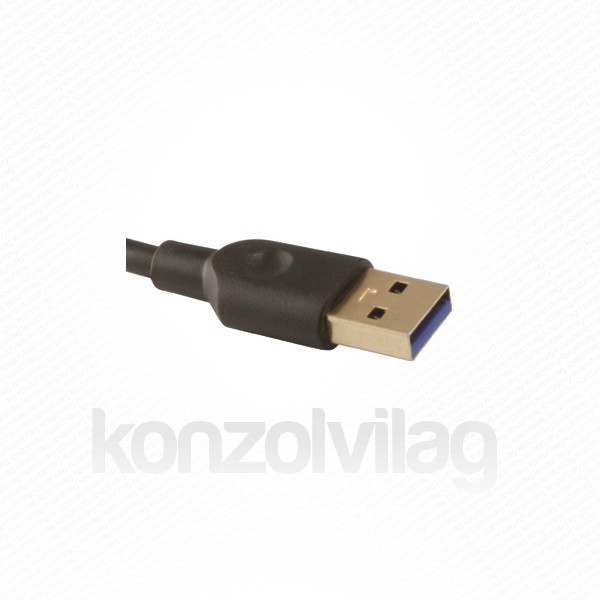 Equip-Life USB Hub - 128953 (4 Port, USB3.0, USB tápellátás, kompakt dizájn, fekete) PC