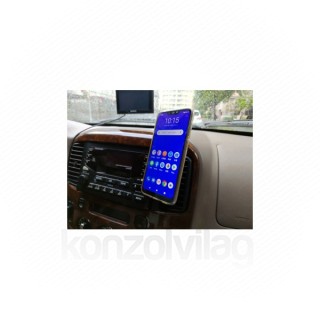 Equip-Life Autós telefon tartó - 245431 (hűtőrácsra rögzíthető, mágneses fekete) Mobil