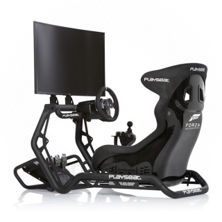 Playseat® Szimulátor cockpit - Sensation Pro Forza (Tartó konzolok: kormány, pedál, TV Konzol 55"-ig, fekete) PC