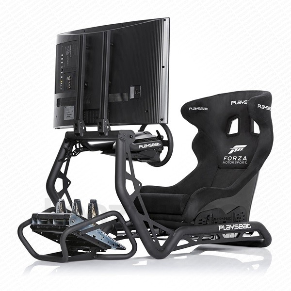 Playseat® Szimulátor cockpit - Sensation Pro Forza (Tartó konzolok: kormány, pedál, TV Konzol 55"-ig, fekete) PC