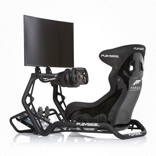 Playseat® Szimulátor cockpit - Sensation Pro Forza (Tartó konzolok: kormány, pedál, TV Konzol 55"-ig, fekete) PC