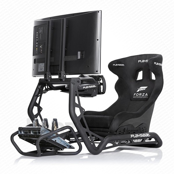 Playseat® Szimulátor cockpit - Sensation Pro Forza (Tartó konzolok: kormány, pedál, TV Konzol 55"-ig, fekete) PC