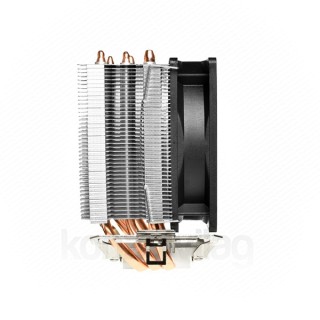 ID-Cooling CPU Cooler - SE-913-B (23,8dB; max. 65,41 m3/h; 3pin csatlakozó, 3 db heatpipe, 9cm, LED) PC