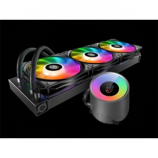 DeepCool CPU Water Cooler - CASTLE 360RGB V2 (max 30dB; max. 117,80 m3/h; 3x12cm) PC