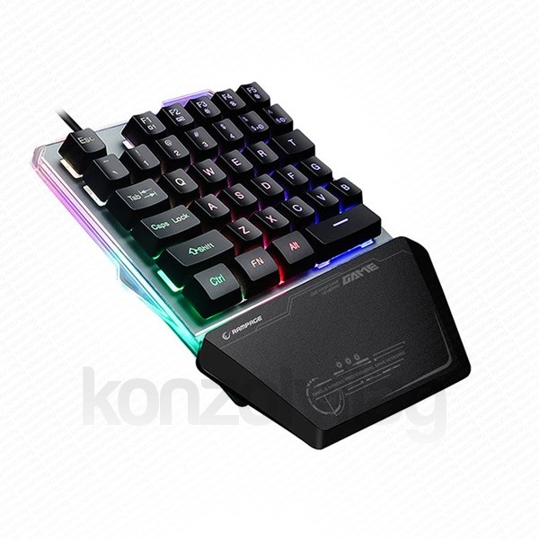Rampage Billentyűzet - KB-R24 X-MINI (RGB LED világítás) PC