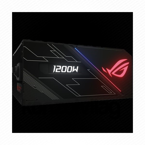 Asus Tápegység 1200W - ROG-THOR-1200P (80 Plus Platinum, Moduláris, harisnyázott kábelek, Ventillátor átmérő... PC