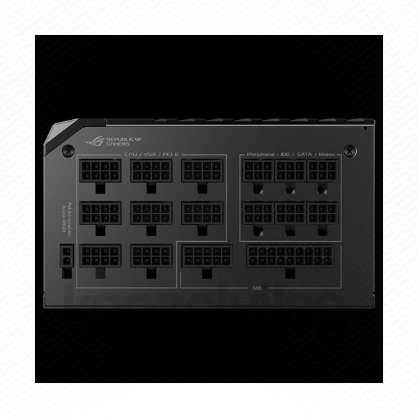 Asus Tápegység 1200W - ROG-THOR-1200P (80 Plus Platinum, Moduláris, harisnyázott kábelek, Ventillátor átmérő... PC