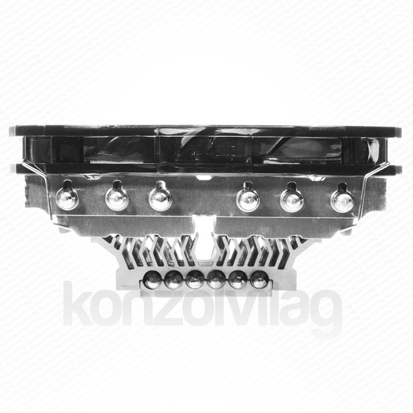 ID-Cooling CPU Cooler - IS-60 (13,8-30,2dB; max. 91,06 m3/h; 4pin csatlakozó, 6 db heatpipe, 12cm, PWM) PC