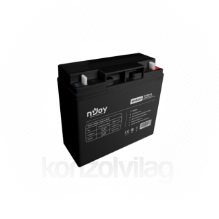 NJOY akkumulátor - GP1812CF (12V/18Ah, T3, zárt, gondozás mentes, AGM) PC