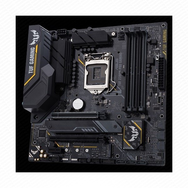 Asus Alaplap - Intel TUF Z390M-PRO GAMING s1151 (Z390, 4xDDR4 4266MHz, LAN, 6xSATA3, 2xM.2, RAID 4xUSB2.0, 9xUSB3.1) PC