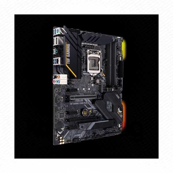 Asus Alaplap - Intel TUF GAMING Z490-PLUS s1200 (Z490, 4xDDR4 4800MHz, 6xSATA3, 2xM.2, RAID, 2xUSB2.0, 8xUSB3.2) PC