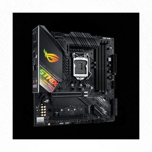 Asus Alaplap - Intel ROG STIRX Z490-G GAMING s1200 (Z490, 4xDDR4 4800MHz, 6xSATA3, 2xM.2, RAID, 4xUSB2.0, 9xUSB3.2) PC