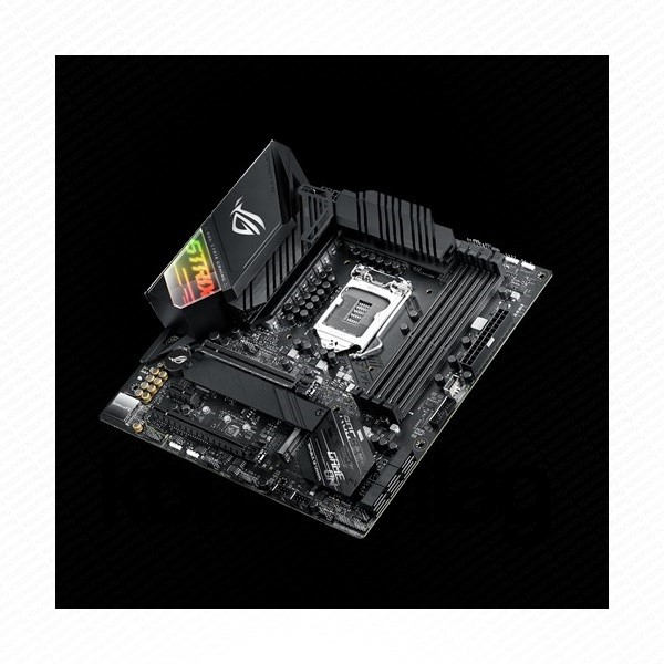Asus Alaplap - Intel ROG STIRX Z490-G GAMING s1200 (Z490, 4xDDR4 4800MHz, 6xSATA3, 2xM.2, RAID, 4xUSB2.0, 9xUSB3.2) PC