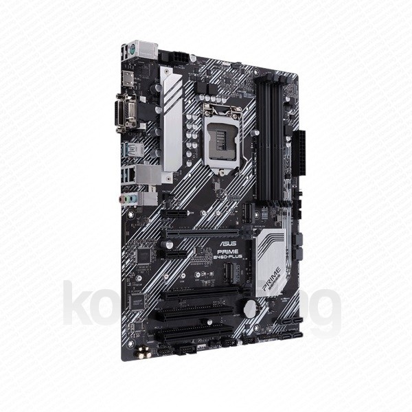 Asus Alaplap - Intel PRIME B460-PLUS s1200 (B460, 4xDDR4 2933MHz, 6xSATA3, RAID, 2x M.2, 6xUSB2.0, 6xUSB3.2) PC