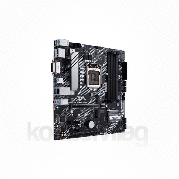 Asus Alaplap - Intel PRIME B460M-A s1200 (B460, 4xDDR4 2933MHz, 6xSATA3, RAID, 2x M.2, 6xUSB2.0, 6xUSB3.2) PC