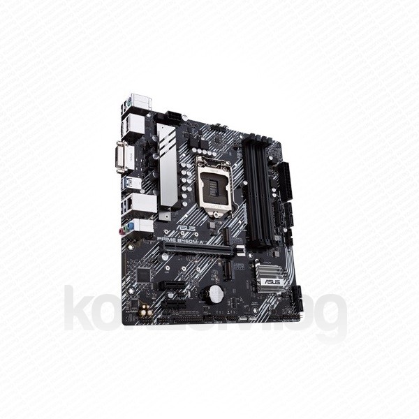 Asus Alaplap - Intel PRIME B460M-A s1200 (B460, 4xDDR4 2933MHz, 6xSATA3, RAID, 2x M.2, 6xUSB2.0, 6xUSB3.2) PC