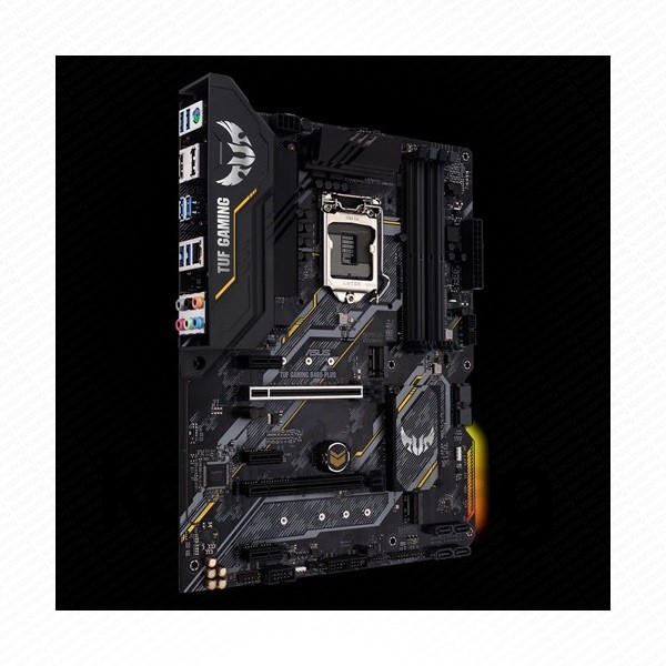 Asus Alaplap - Intel TUF GAMING B460-PLUS s1200 (B460, 4xDDR4 2933MHz, 6xSATA3, RAID, 2x M.2, 4xUSB2.0, 8xUSB3.2) PC