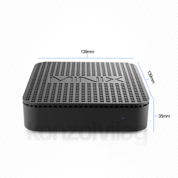 MINIX MiniPC - NEO G41V-4 (Intel Celeron N4100, 4GB, 64GB, Windows 10 Pro, HDMI2.0, DP, USB2.0x2, USB3.0x2) PC