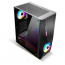 Spirit of Gamer Számítógépház - Rogue V RGB (fekete, ablakos, 8x12cm ventilátor, alsó táp,  ATX, 1xUSB3.0, 2xUSB2.0) thumbnail