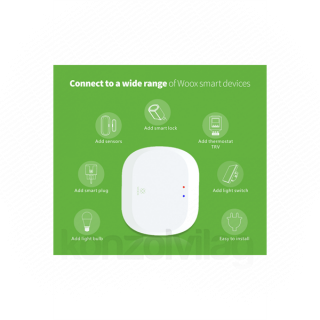 Woox Smart Zigbee Központi Hub - R7070 (2.4GHz Wi-Fi & Zigbee 3.0) Otthon