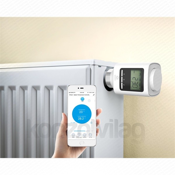 Woox Smart Zigbee Radiátorszelep - R7067 (Intelligens radiátorszelep, Single) Otthon