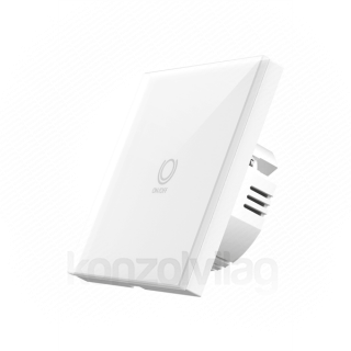 Woox Smart Zigbee Jelzőfényes Fali Kapcsoló - R7063 (Zigbee 3.0, beltéri) Otthon