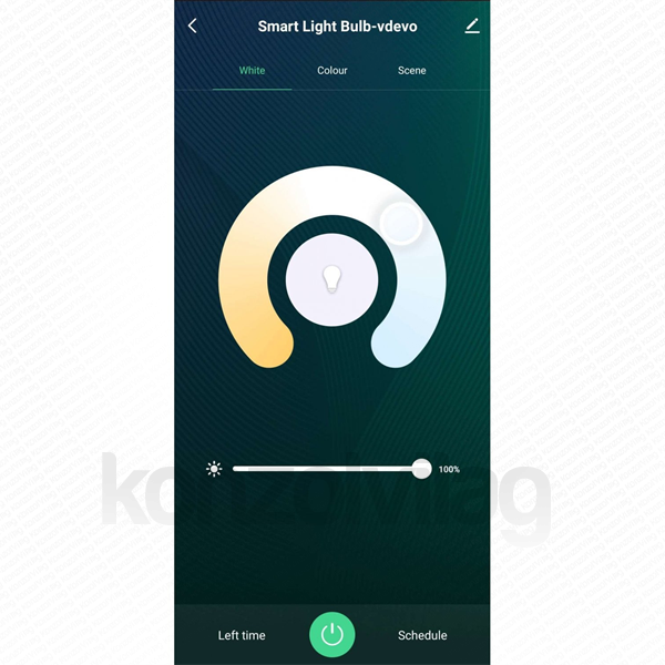 Woox Smart Home Okos Izzó - R9074 (E27, 10 Watt, 806 Lumen) PC