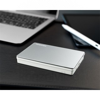 Toshiba Canvio Flex külső merevlemez 2 GB Ezüst PC