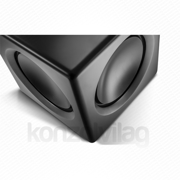 WaveMaster Aktív mélynyomó - FUSION Gray (125W RMS, RCA, Szürke) PC