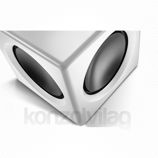 WaveMaster Aktív mélynyomó - FUSION White (125W RMS, RCA, Fehér) PC