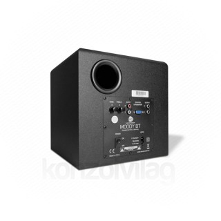 WaveMaster Hangszóró 2.1 - MOODY BT (65W RMS, Fa mélynyomó, Bluetooth, 3,5mm jack, RCA, Fekete) PC