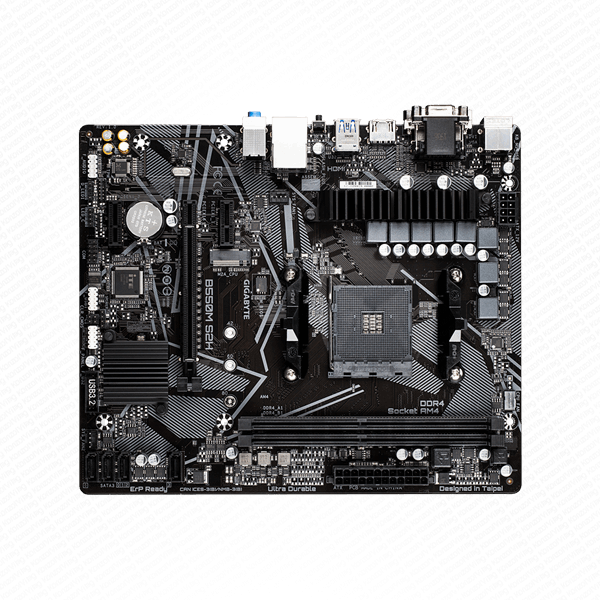 Gigabyte B550M S2H (AM4) PC